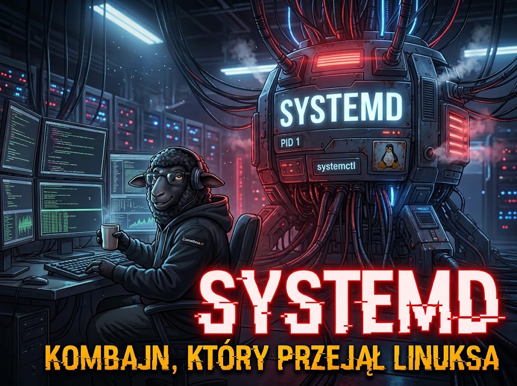 Systemd bez ściemy: kombajn, który przejął Linuksa (czy tego chcesz, czy nie)